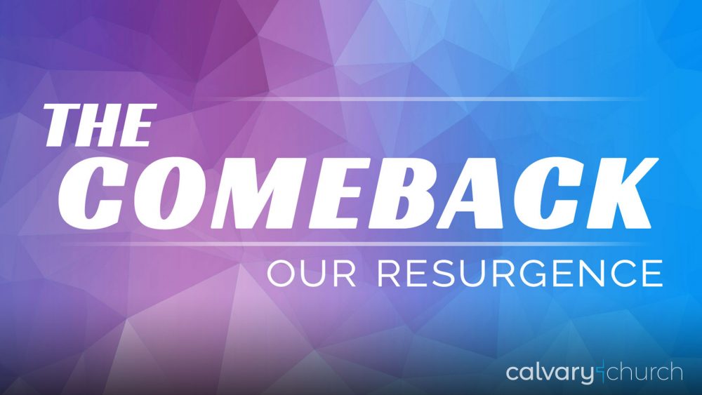 The Comeback: Our Resurgence