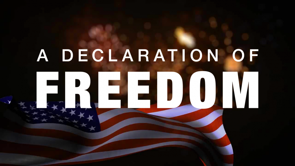 A Declaration of Freedom Image