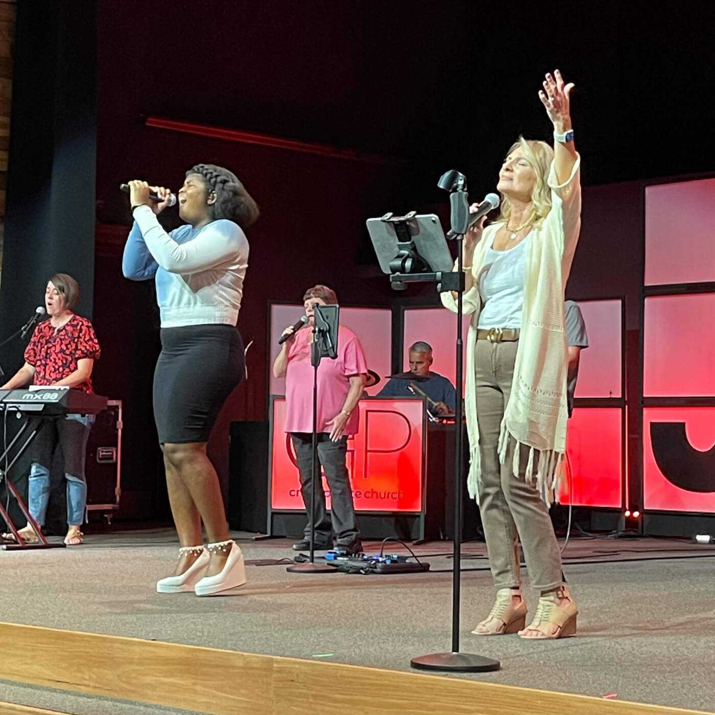 Image of worship team